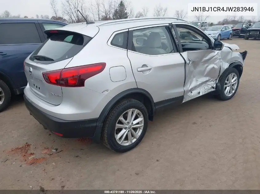 JN1BJ1CR4JW283946 2018 Nissan Rogue Sport Sv