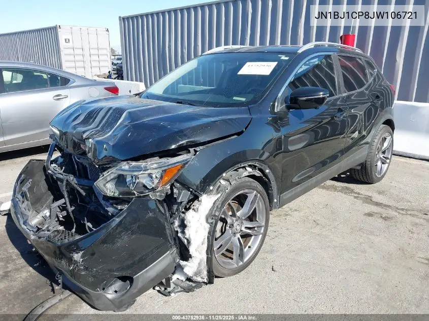JN1BJ1CP8JW106721 2018 Nissan Rogue Sport Sv