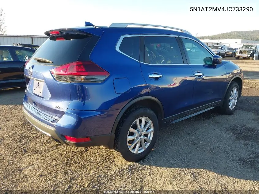 5N1AT2MV4JC733290 2018 Nissan Rogue Sv