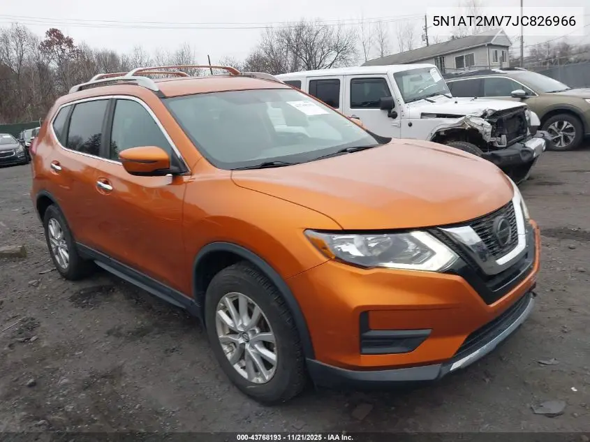 5N1AT2MV7JC826966 2018 Nissan Rogue Sv