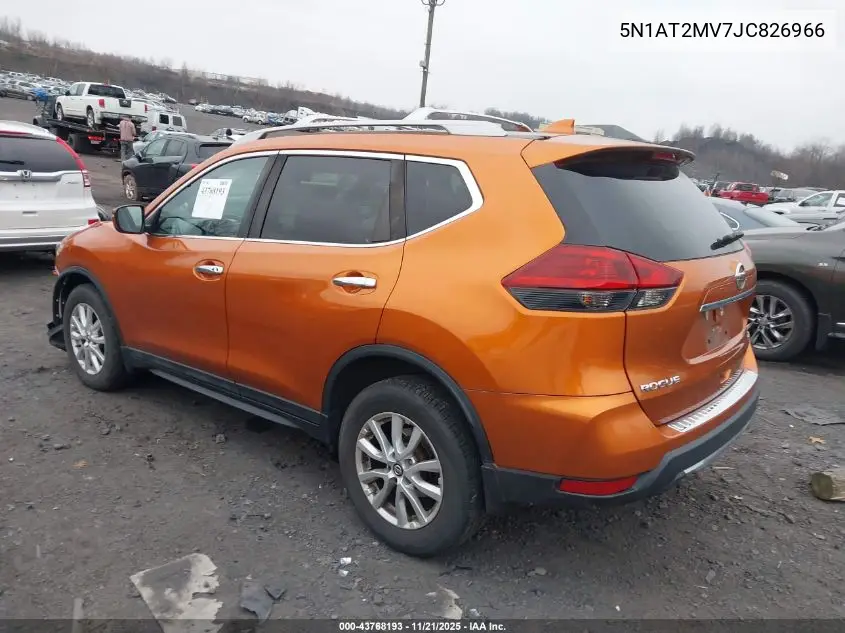 5N1AT2MV7JC826966 2018 Nissan Rogue Sv
