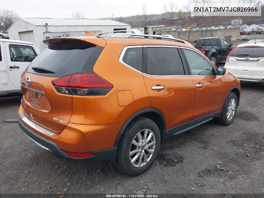 5N1AT2MV7JC826966 2018 Nissan Rogue Sv