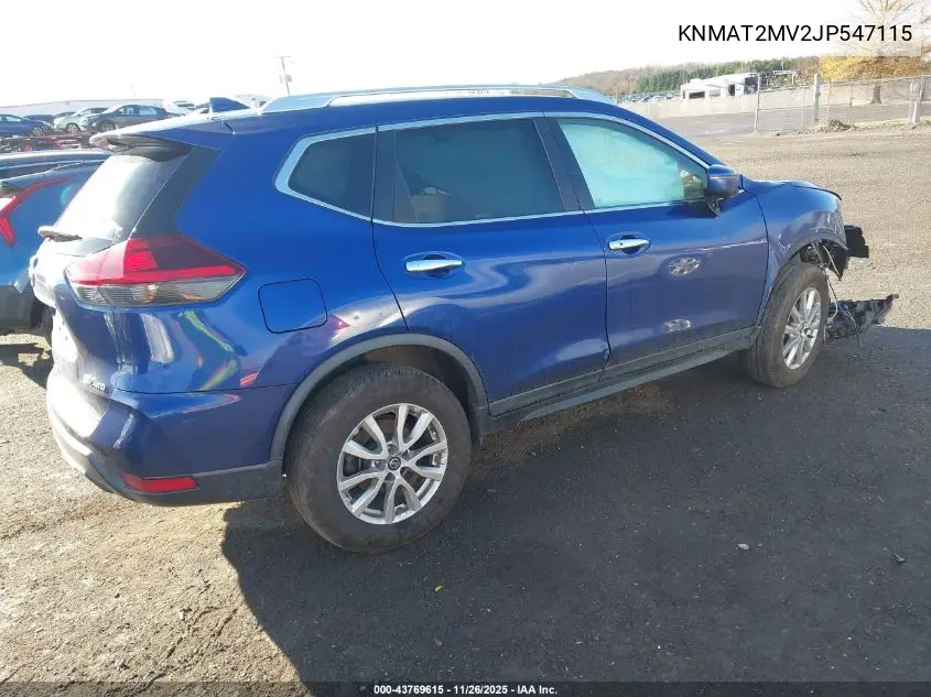 KNMAT2MV2JP547115 2018 Nissan Rogue Sv