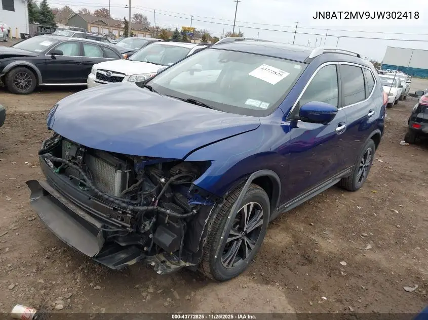 JN8AT2MV9JW302418 2018 Nissan Rogue Sl