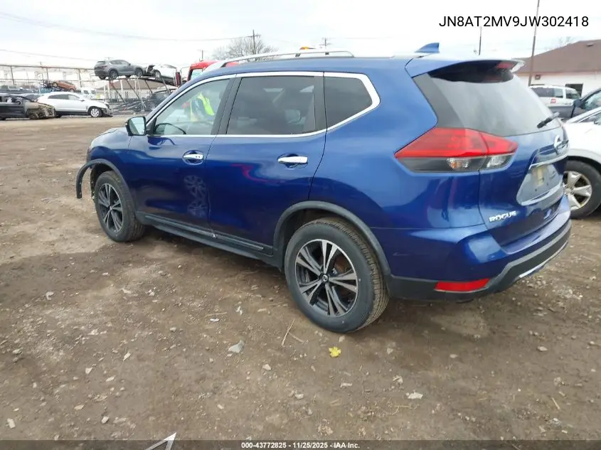 JN8AT2MV9JW302418 2018 Nissan Rogue Sl