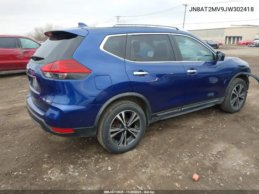 JN8AT2MV9JW302418 2018 Nissan Rogue Sl