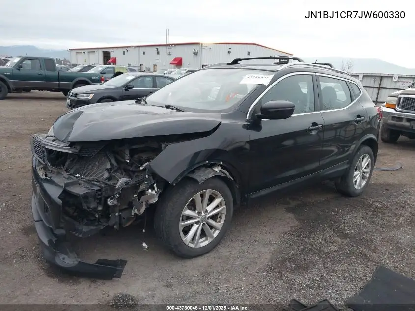 JN1BJ1CR7JW600330 2018 Nissan Rogue Sport Sv