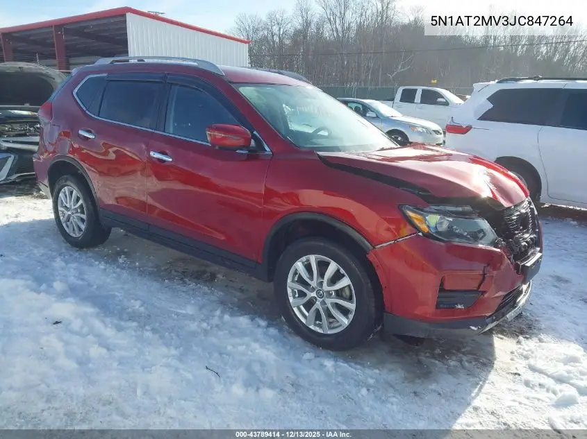 5N1AT2MV3JC847264 2018 Nissan Rogue Sv