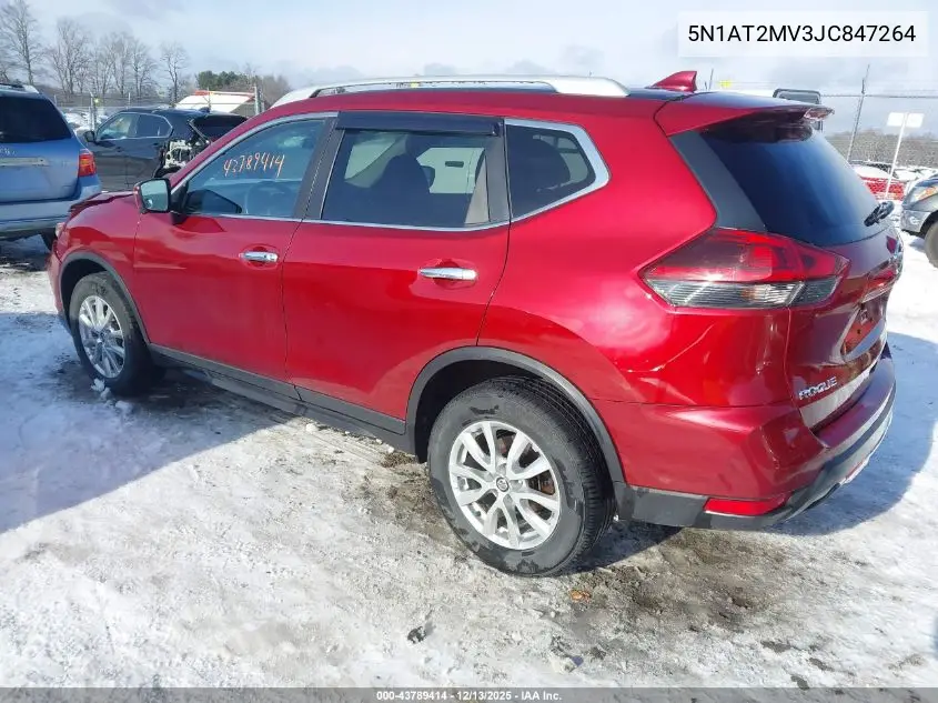 5N1AT2MV3JC847264 2018 Nissan Rogue Sv