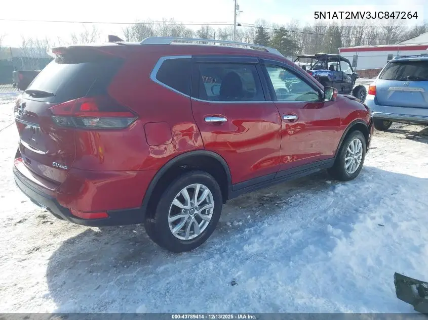 5N1AT2MV3JC847264 2018 Nissan Rogue Sv