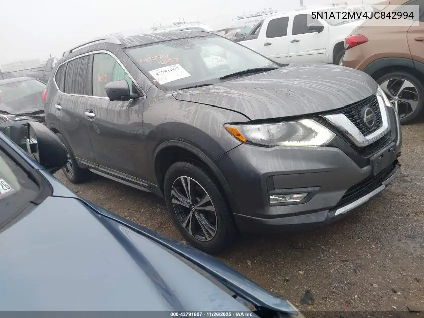 5N1AT2MV4JC842994 2018 Nissan Rogue Sl