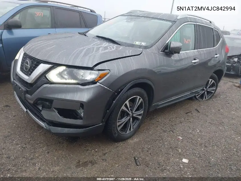 5N1AT2MV4JC842994 2018 Nissan Rogue Sl