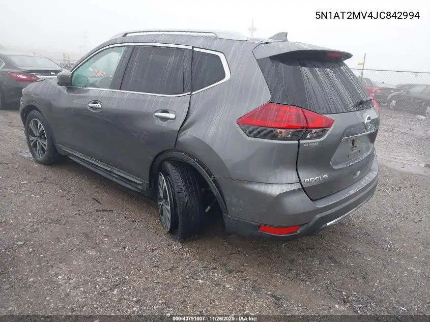5N1AT2MV4JC842994 2018 Nissan Rogue Sl