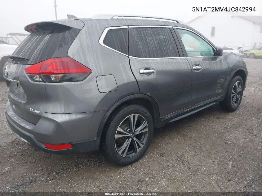 5N1AT2MV4JC842994 2018 Nissan Rogue Sl
