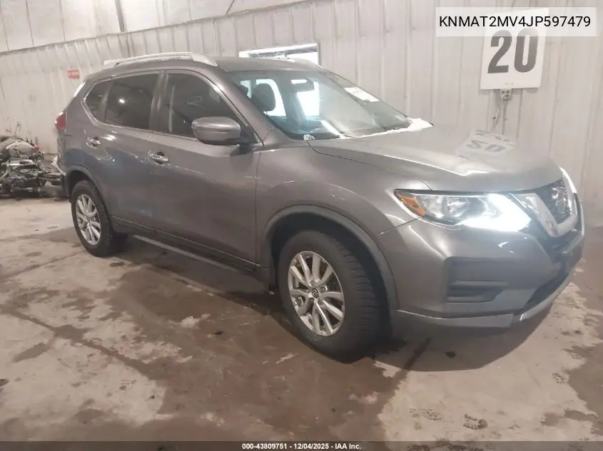 KNMAT2MV4JP597479 2018 Nissan Rogue Sv