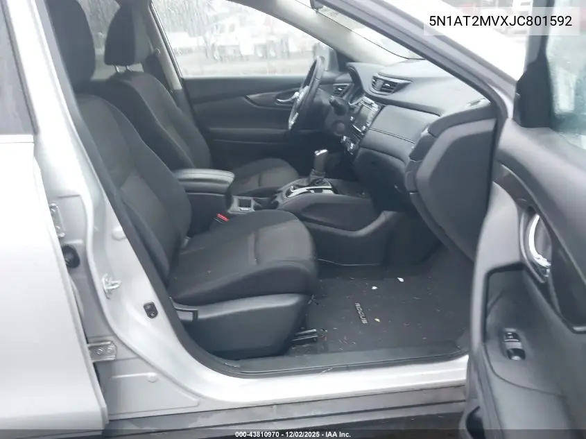 5N1AT2MVXJC801592 2018 Nissan Rogue Sv