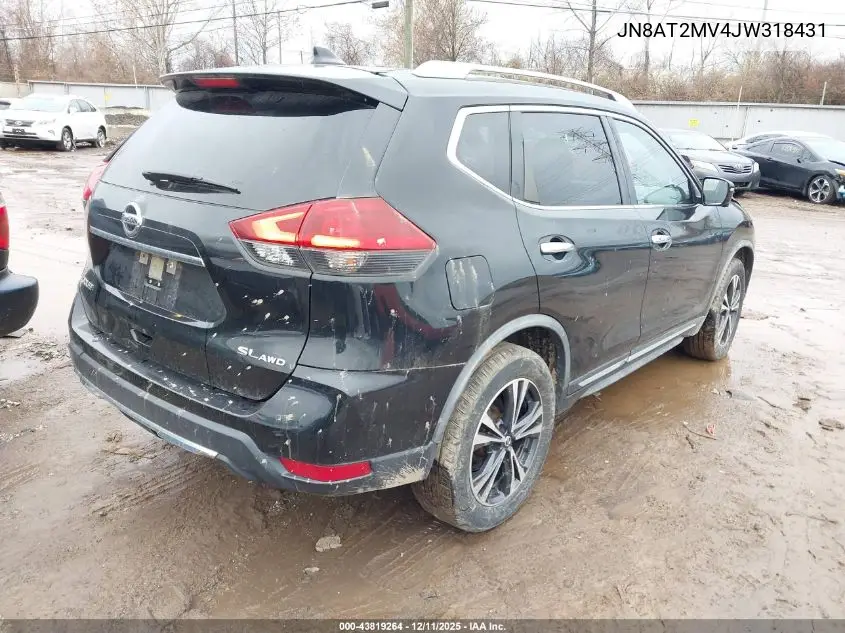 JN8AT2MV4JW318431 2018 Nissan Rogue Sl