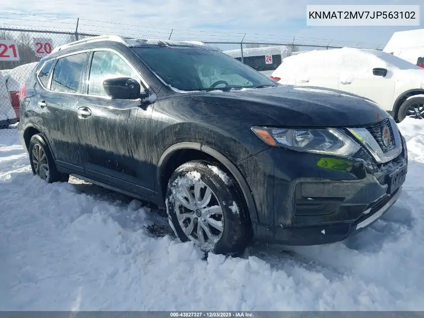 KNMAT2MV7JP563102 2018 Nissan Rogue Sv