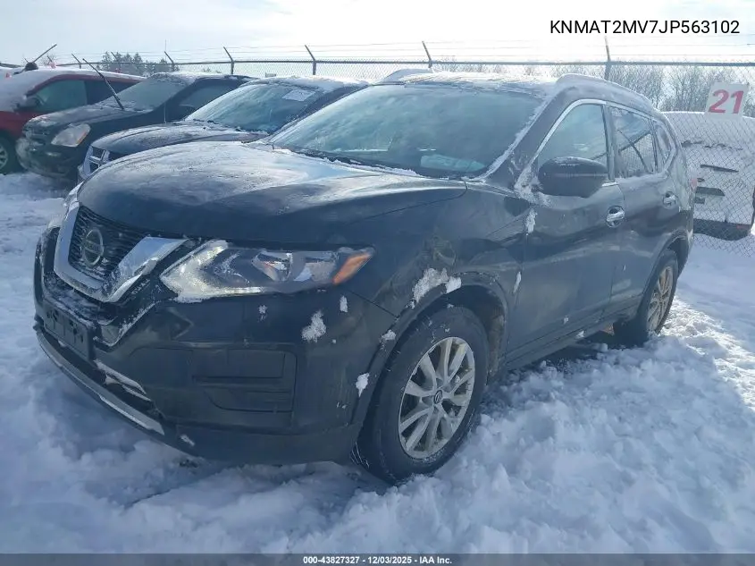 KNMAT2MV7JP563102 2018 Nissan Rogue Sv