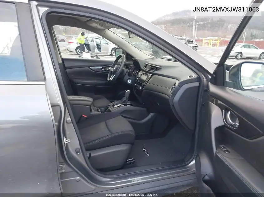 JN8AT2MVXJW311063 2018 Nissan Rogue S