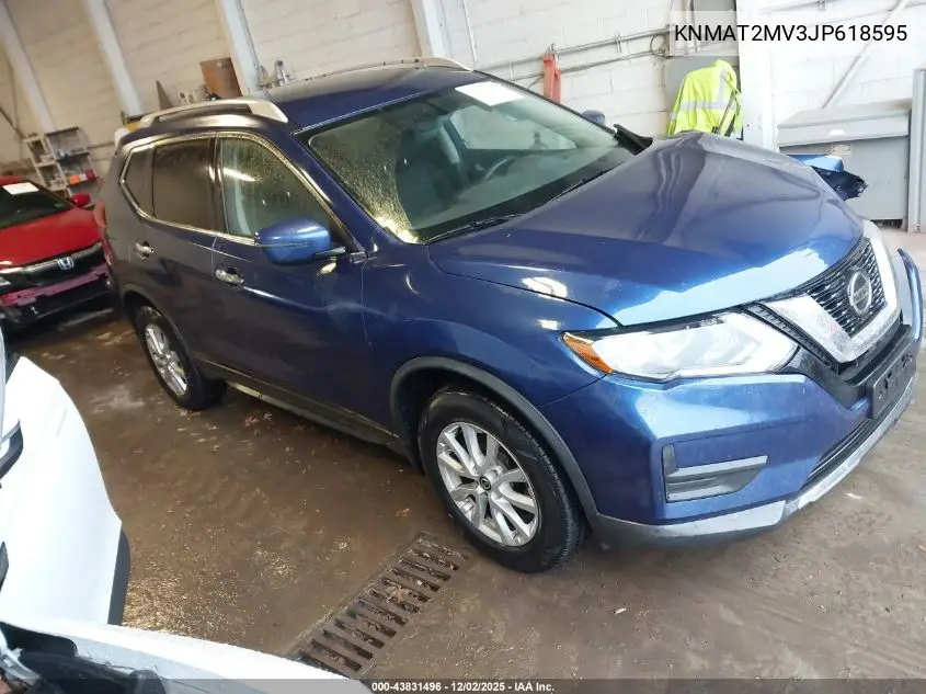 KNMAT2MV3JP618595 2018 Nissan Rogue Sv