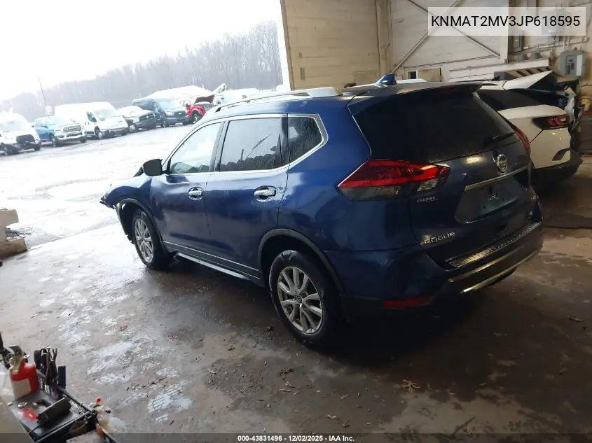 KNMAT2MV3JP618595 2018 Nissan Rogue Sv