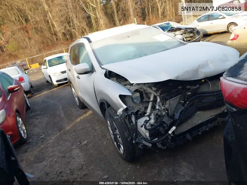 5N1AT2MV7JC820858 2018 Nissan Rogue S