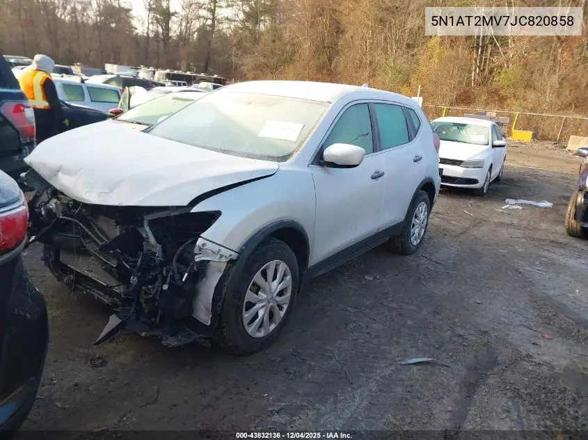5N1AT2MV7JC820858 2018 Nissan Rogue S