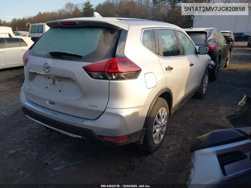 5N1AT2MV7JC820858 2018 Nissan Rogue S