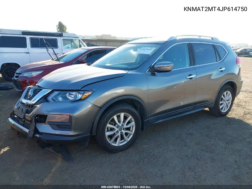 KNMAT2MT4JP614750 2018 Nissan Rogue Sv