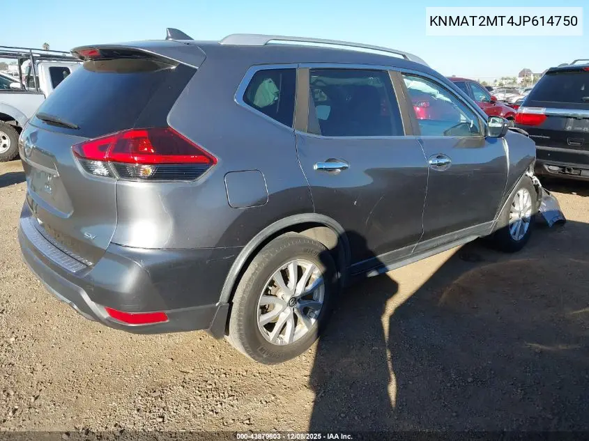 KNMAT2MT4JP614750 2018 Nissan Rogue Sv