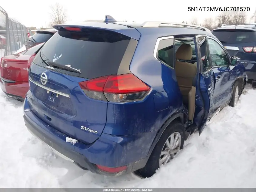 5N1AT2MV6JC708570 2018 Nissan Rogue Sv