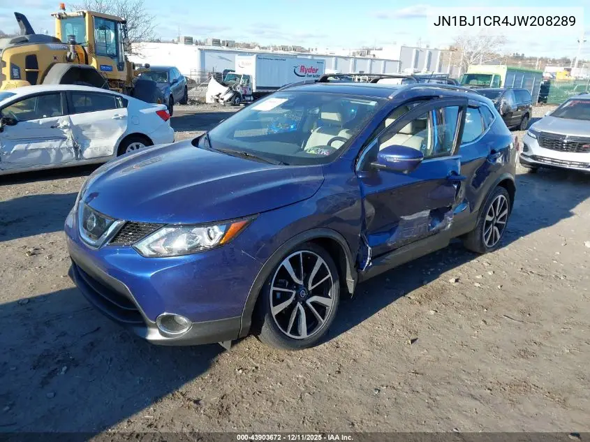 JN1BJ1CR4JW208289 2018 Nissan Rogue Sport Sl