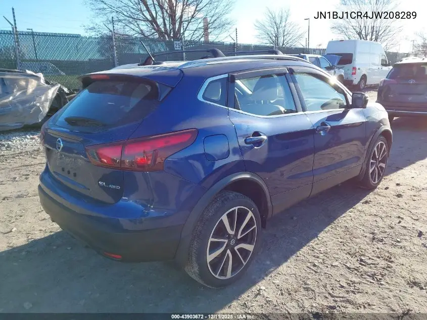 JN1BJ1CR4JW208289 2018 Nissan Rogue Sport Sl