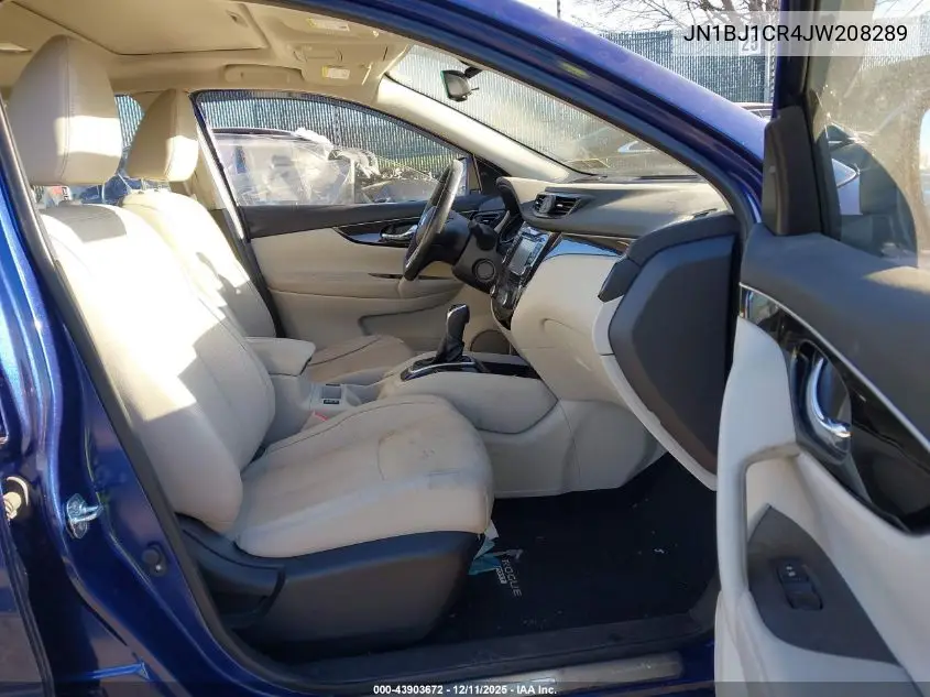 JN1BJ1CR4JW208289 2018 Nissan Rogue Sport Sl