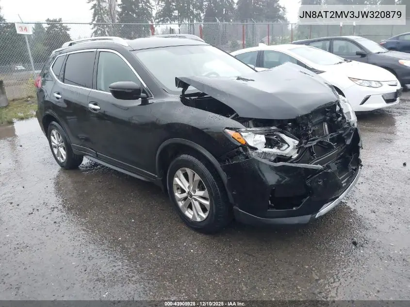 JN8AT2MV3JW320879 2018 Nissan Rogue S
