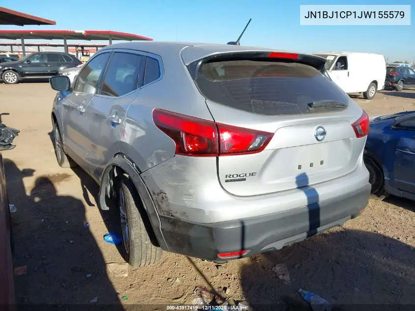 JN1BJ1CP1JW155579 2018 Nissan Rogue Sport S