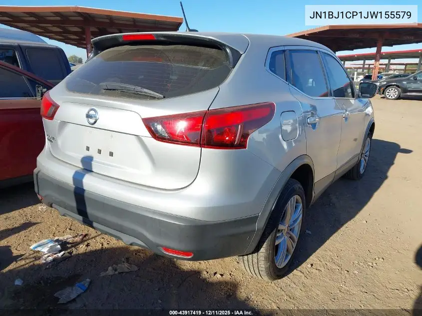 JN1BJ1CP1JW155579 2018 Nissan Rogue Sport S