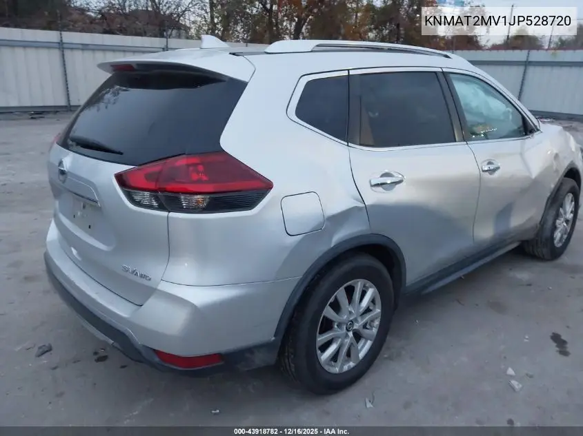 KNMAT2MV1JP528720 2018 Nissan Rogue Sv