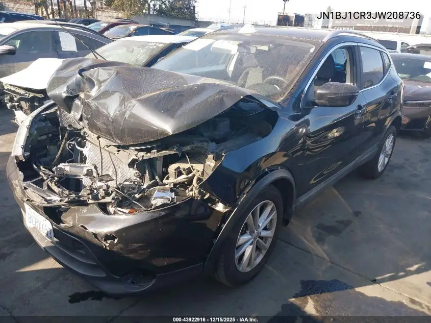JN1BJ1CR3JW208736 2018 Nissan Rogue Sport Sv