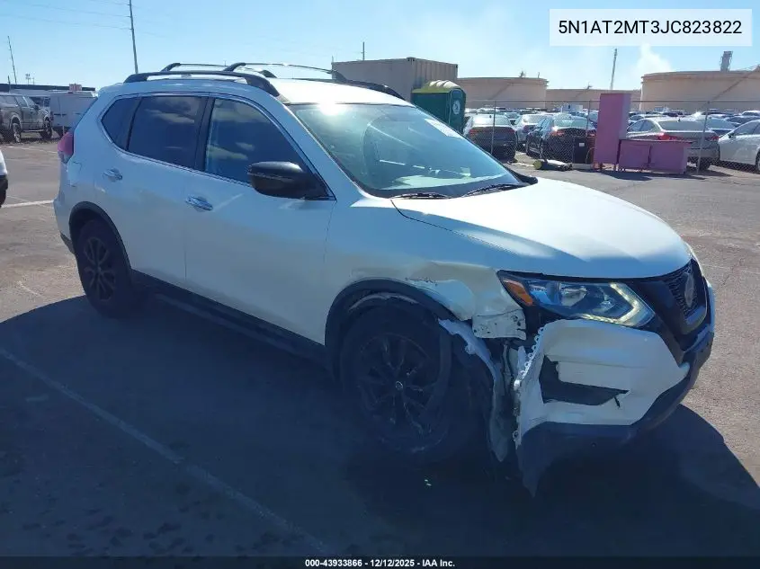 5N1AT2MT3JC823822 2018 Nissan Rogue Sv