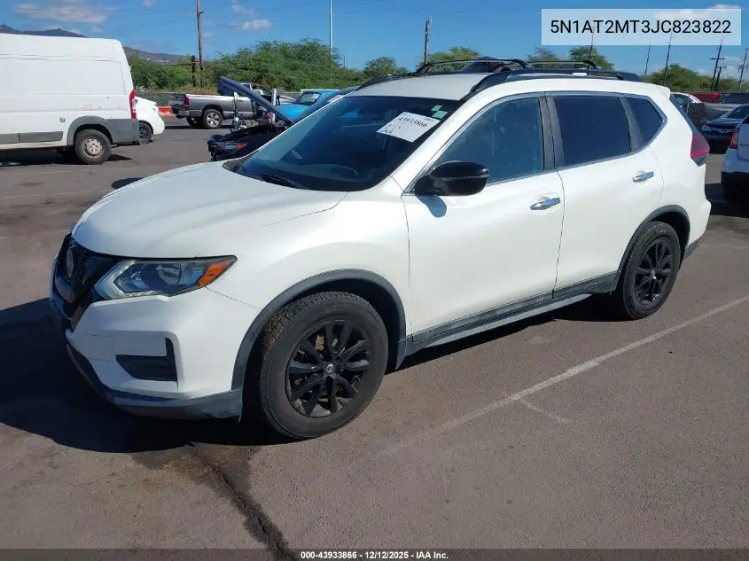 5N1AT2MT3JC823822 2018 Nissan Rogue Sv