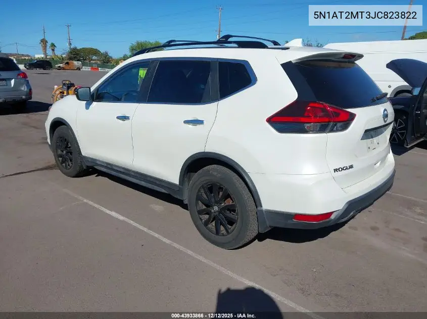 5N1AT2MT3JC823822 2018 Nissan Rogue Sv