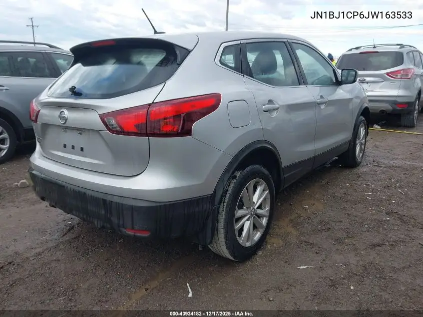 JN1BJ1CP6JW163533 2018 Nissan Rogue Sport S