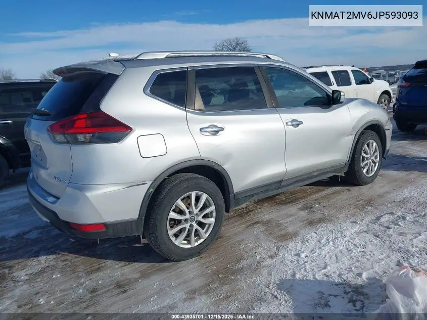 KNMAT2MV6JP593093 2018 Nissan Rogue Sv