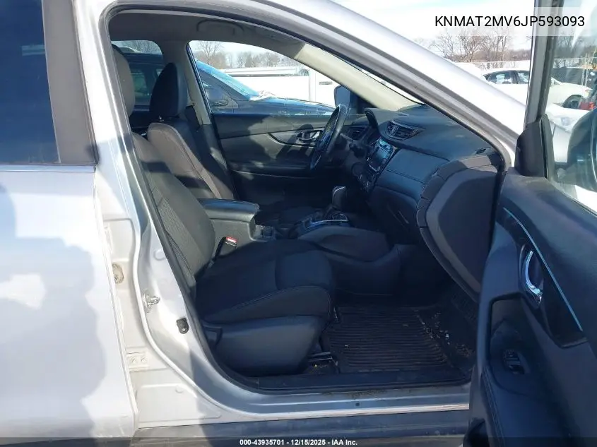 KNMAT2MV6JP593093 2018 Nissan Rogue Sv