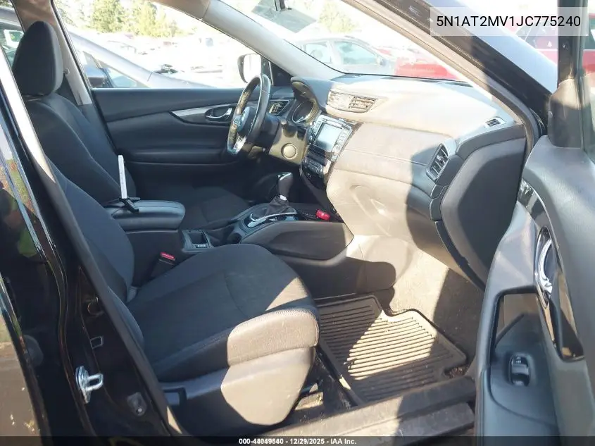 5N1AT2MV1JC775240 2018 Nissan Rogue Sv
