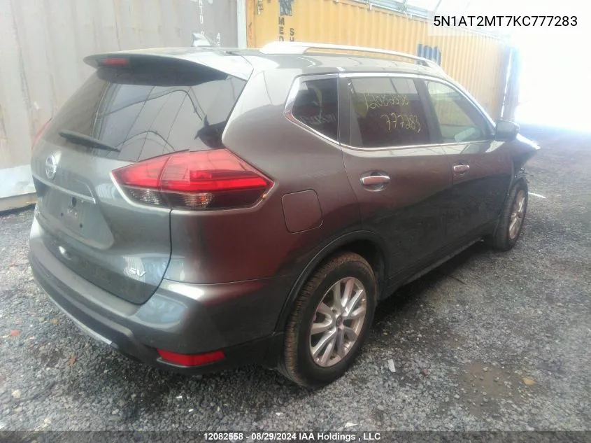 5N1AT2MT7KC777283 2019 Nissan Rogue S/Sl/Sv