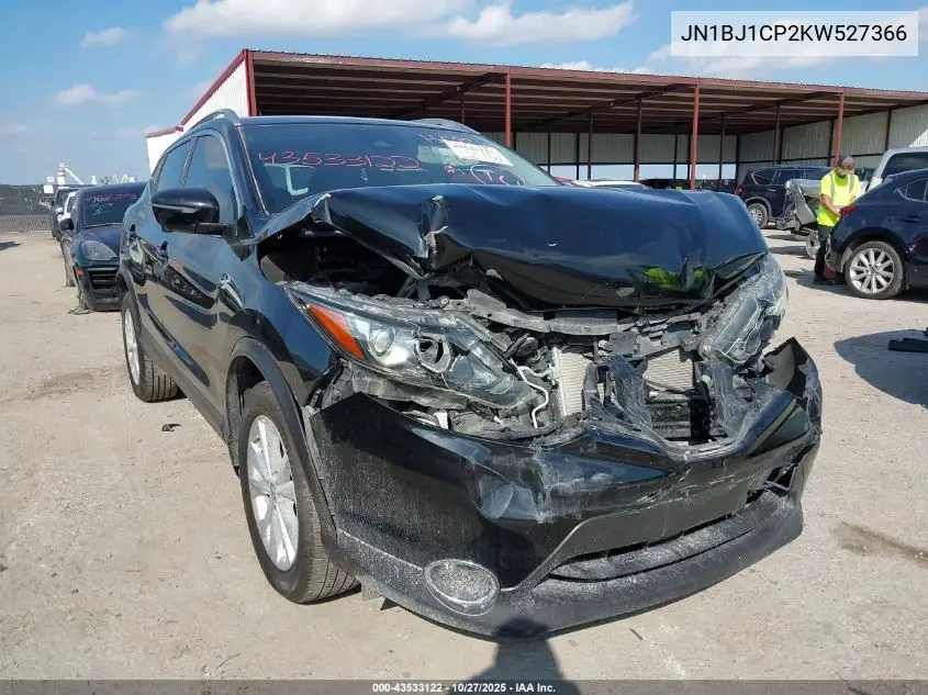 JN1BJ1CP2KW527366 2019 Nissan Rogue Sport Sv