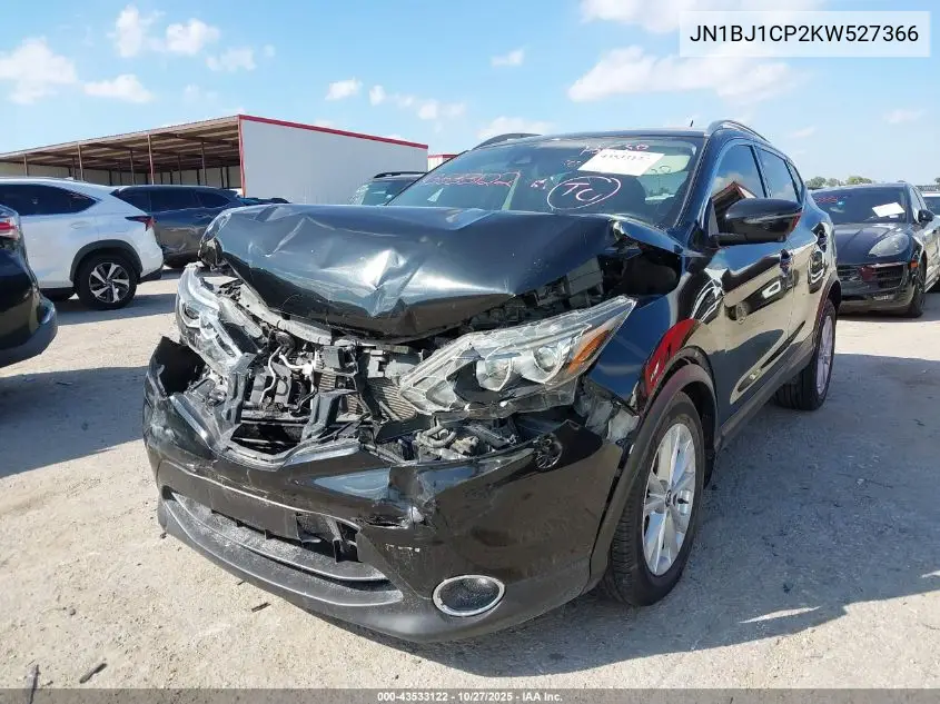 JN1BJ1CP2KW527366 2019 Nissan Rogue Sport Sv